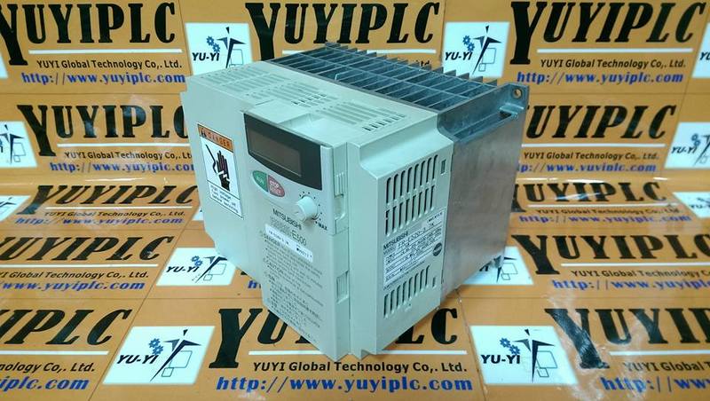 MITSUBISHI EREQROL-E500 FR-E520-3.7K INVERTER - PLC DCS SERVO